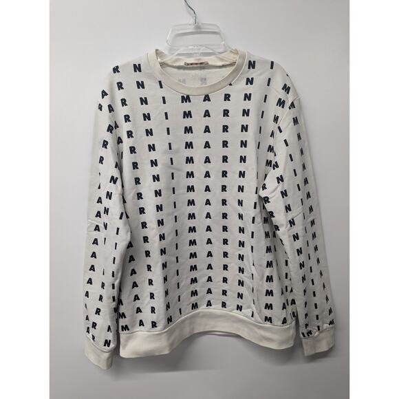 Marni Girls Sweatshirt Logo Spellout Crew-neck Pullover Size Girls 14 - Picture 1 of 7